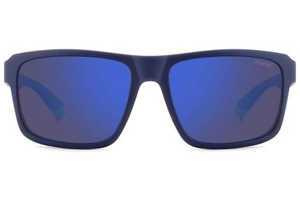 Sonnenbrille Polaroid PLD2158/S FLL/5X Polarized Rechteck Blau