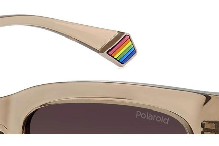 Sunglasses Polaroid PLD6213/S/X 10A/LA Polarized Rechteck Beige