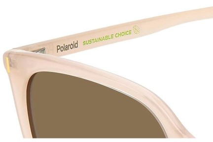 Sonnenbrille Polaroid PLD6218/S 35J/SP Polarized Quadratisch Rosa