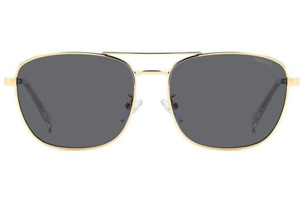 Sunglasses Polaroid PLD4172/G/S/X 2F7/M9 Polarized Rechteck Gold