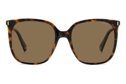 Sonnenbrille Polaroid PLD6218/S 086/SP Polarized Quadratisch Havanna