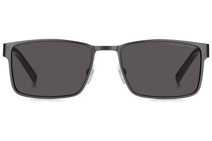 Sunglasses Tommy Hilfiger TH2087/S SVK/IR Rechteck Grau