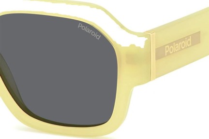 Sunglasses Polaroid PLD6212/S/X 40G/M9 Polarized Rechteck Gelb