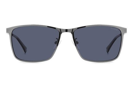 Sonnenbrille Polaroid PLD2159/G/S/X KJ1/C3 Polarized Rechteck Grau