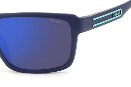 Sonnenbrille Polaroid PLD2158/S FLL/5X Polarized Rechteck Blau