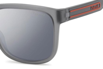 Sonnenbrille Polaroid PLD2155/S RIW/EX Polarized Rechteck Grau