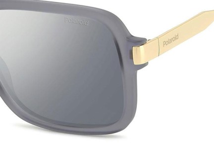 Sonnenbrille Polaroid PLD6220/S/X RIW/EX Polarized Rechteck Grau