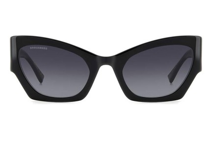 Sonnenbrille Dsquared2 D20132/S 807/9O Cat Eye Schwarz