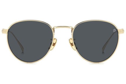 Sunglasses David Beckham DB1142/S J5G/IR Rund Gold