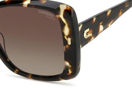 Sonnenbrille Carrera CARRERA3030/S WR9/LA Polarized Quadratisch Havanna