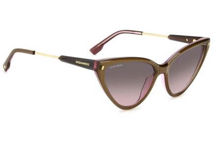 Sonnenbrille Dsquared2 D20134/S HKL/M2 Cat Eye Braun