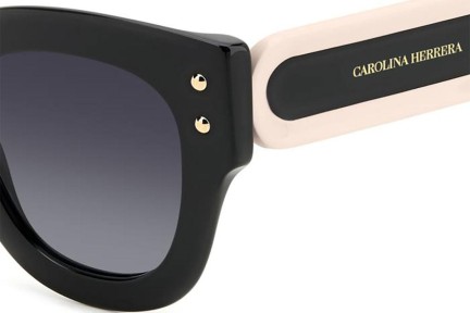 Sonnenbrille Carolina Herrera HER0222/S 3H2/9O Quadratisch Schwarz