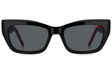 Sonnenbrille HUGO HG1301/S OIT/IR Rechteck Schwarz