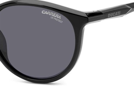 Sonnenbrille Carrera Ducati CARDUC035/S 807/IR Rund Schwarz