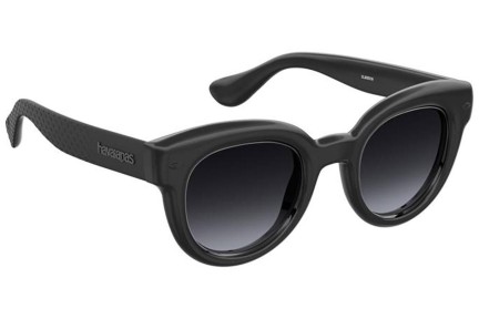 Sonnenbrille Havaianas ILHEUS 807/9O Rund Schwarz