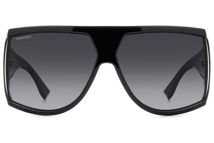 Sunglasses Dsquared2 D20124/S 2M2/9O Flat Top Schwarz