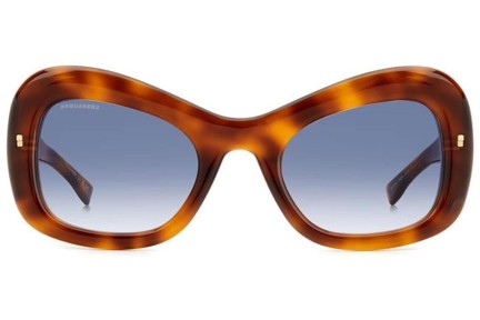 Sonnenbrille Dsquared2 D20137/S XNZ/08 Quadratisch Havanna