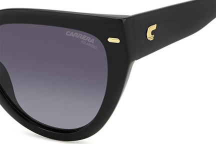 Sunglasses Carrera CARRERA3017/S 807/WJ Polarized Cat Eye Schwarz