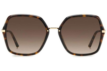 Sonnenbrille Carolina Herrera HER0217/S LVL/HA Quadratisch Havanna