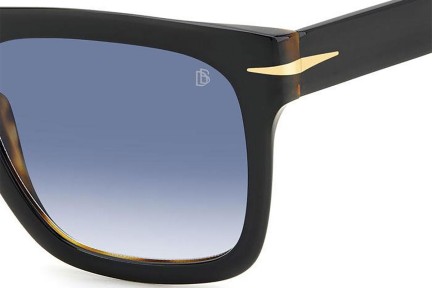 Sonnenbrille David Beckham DB7000/SFLAT WR7/08 Rechteck Schwarz