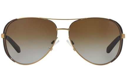 Sonnenbrille Michael Kors Chelsea MK5004 1014T5 Polarized Pilot Gold