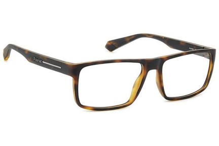 Glasses Polaroid PLDD532 N9P Rechteck Havanna