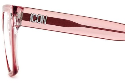 Brillen Dsquared2 ICON0019 8XO Rechteck Rosa