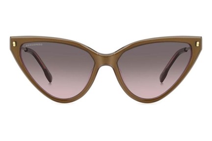 Sonnenbrille Dsquared2 D20134/S HKL/M2 Cat Eye Braun