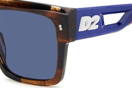 Sonnenbrille Dsquared2 D20127/S EX4/KU Flat Top Braun