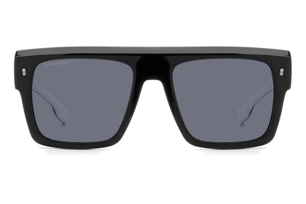 Sonnenbrille Dsquared2 D20127/S 80S/IR Flat Top Schwarz