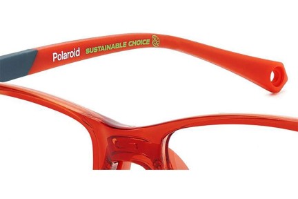 Glasses Polaroid Junior PLDD835 C9A Rechteck Rot