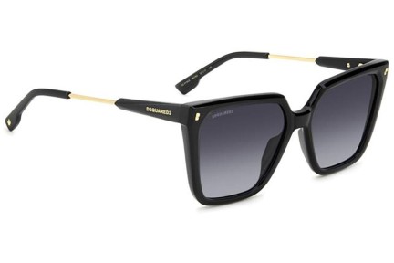 Sunglasses Dsquared2 D20135/S 807/9O Quadratisch Schwarz