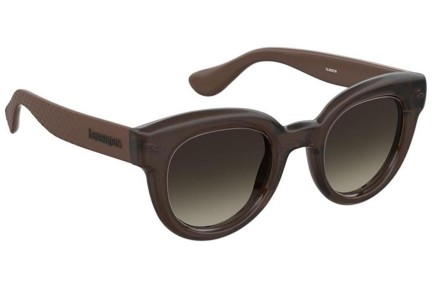 Sunglasses Havaianas ILHEUS 09Q/HA Rund Braun