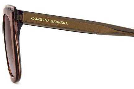 Sunglasses Carolina Herrera HER0249/G/S TUI/HA Quadratisch Braun