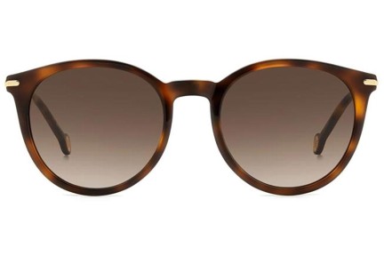 Sonnenbrille Carolina Herrera HER0230/S WR9/HA Rund Havanna