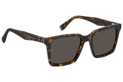 Sonnenbrille Tommy Hilfiger TH2067/S 086/IR Rechteck Havanna