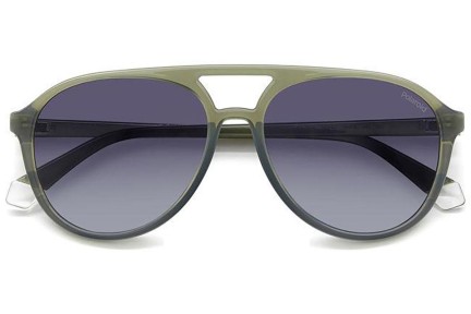 Sonnenbrille Polaroid PLD4162/S 1ED/WJ Polarized Pilot Grün