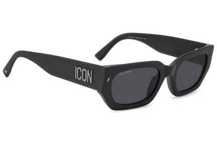 Sonnenbrille Dsquared2 ICON0017/S 003/IR Rechteck Schwarz