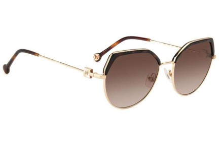 Sunglasses Carolina Herrera HER0238/S LVL/HA Rund Gold