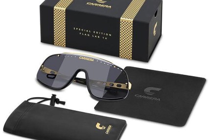 Sunglasses Carrera FLAGLAB16 2M2/2K Monoscheibe | Shield Gold