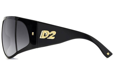 Sunglasses Dsquared2 D20124/S 2M2/9O Flat Top Schwarz