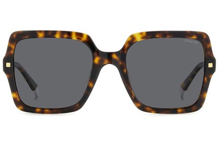 Sonnenbrille Polaroid PLD4165/S/X 086/M9 Polarized Quadratisch Havanna