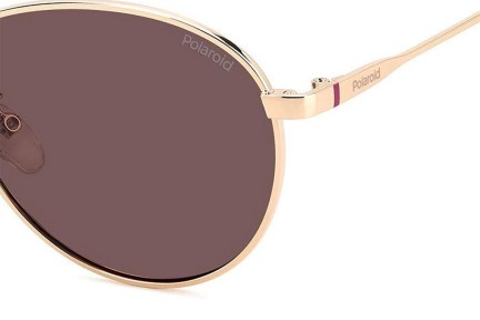 Sonnenbrille Polaroid PLD4171/G/S/X S9E/KL Polarized Rund Gold