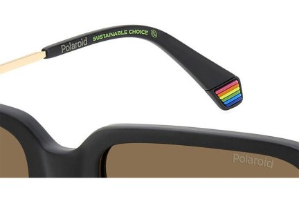 Sonnenbrille Polaroid PLD6220/S/X 003/SP Polarized Rechteck Schwarz