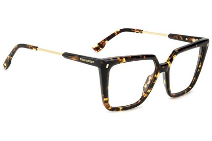 Glasses Dsquared2 D20136 086 Rechteck Havanna