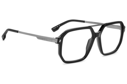 Glasses Dsquared2 D20123 ANS Quadratisch Schwarz