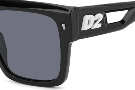 Sonnenbrille Dsquared2 D20127/S 80S/IR Flat Top Schwarz