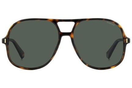 Sonnenbrille Polaroid PLD6217/S 086/UC Polarized Quadratisch Havanna