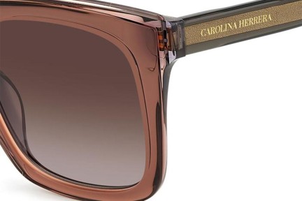 Sunglasses Carolina Herrera HER0249/G/S TUI/HA Quadratisch Braun