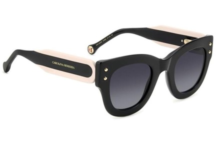 Sunglasses Carolina Herrera HER0222/S 3H2/9O Quadratisch Schwarz